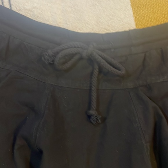 Anthropologie Daily Practice black draw string skirt. - Picture 3 of 8